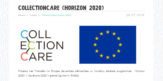 CollectionCare (Horizon 2020)